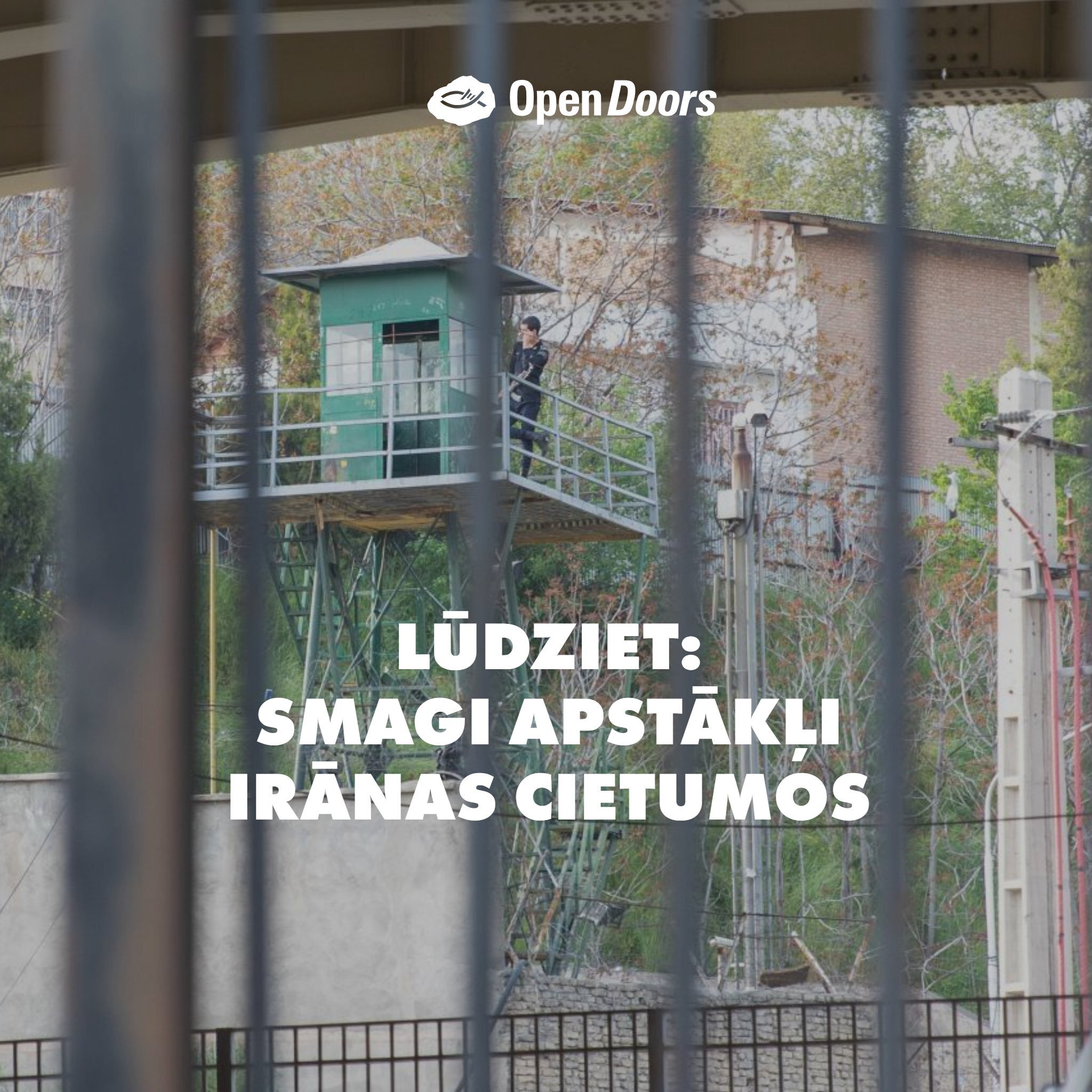 Cietuma apstākļi Irānā pasliktinās