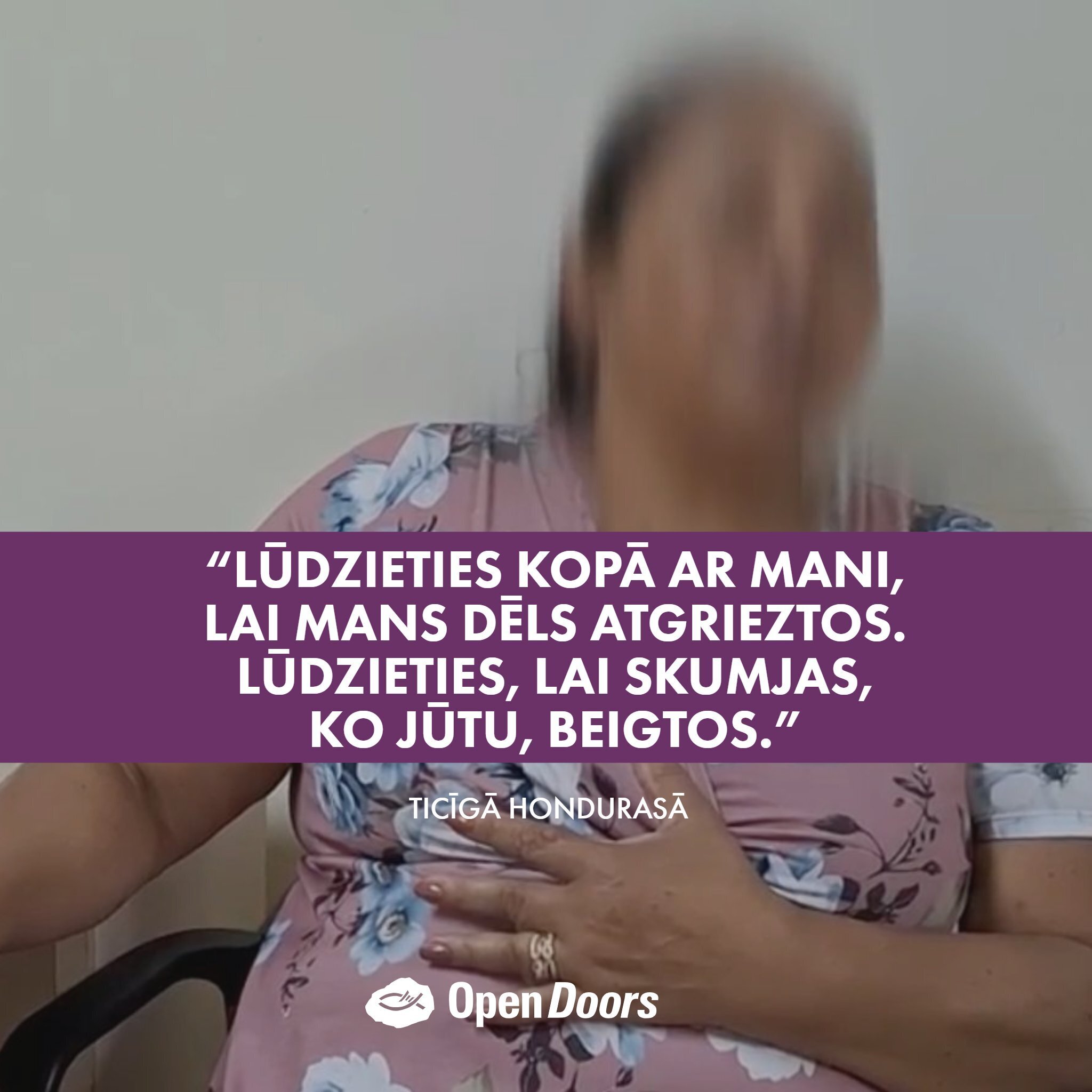Lūdzieties par pazudušo dēlu