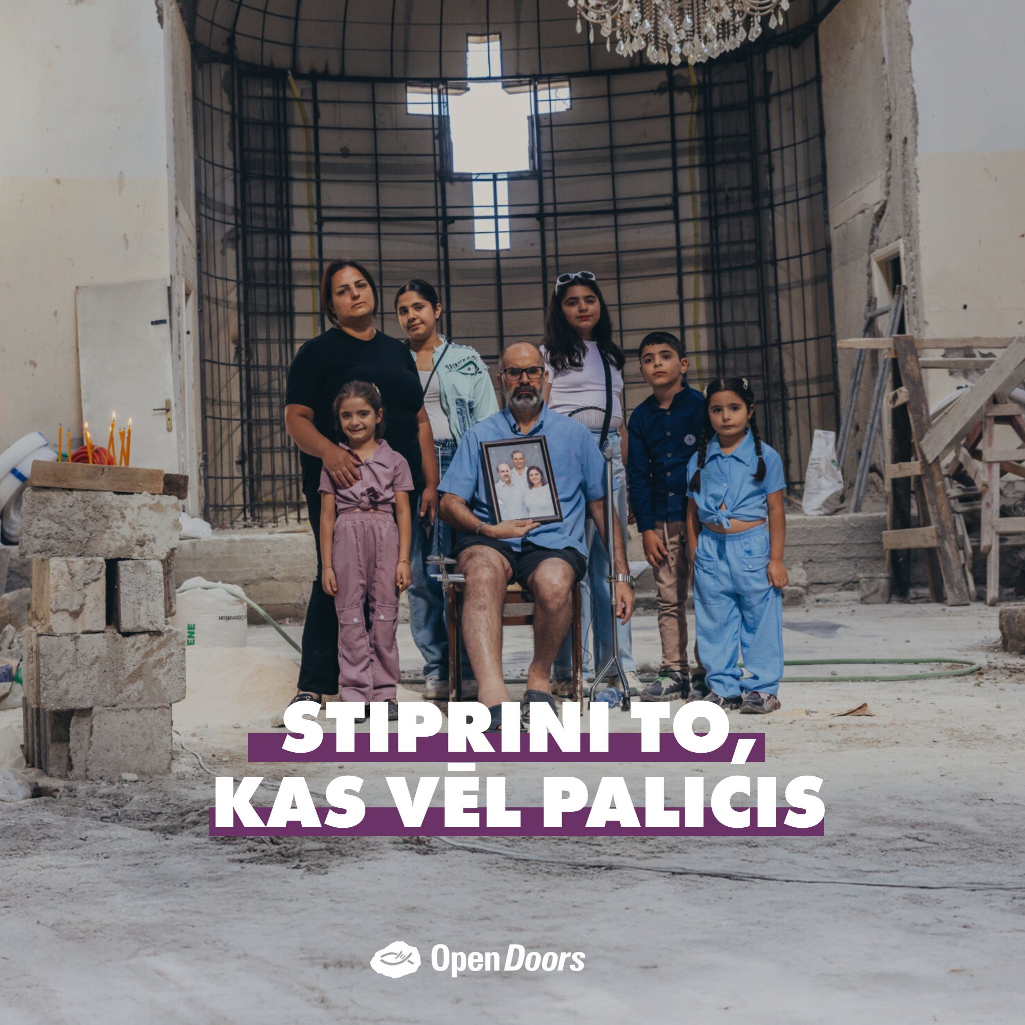 Stiprini to, kas vēl palicis