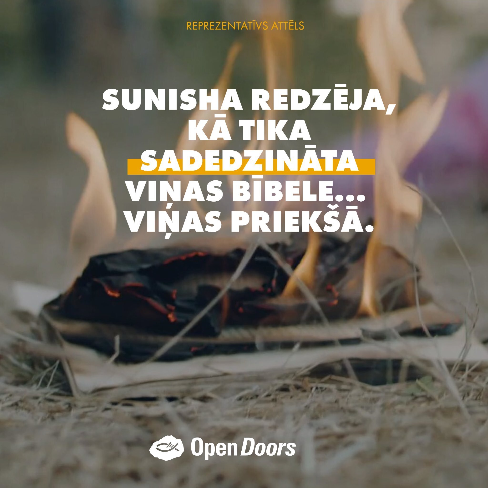 Sunishas Bībele tika sadedzināta