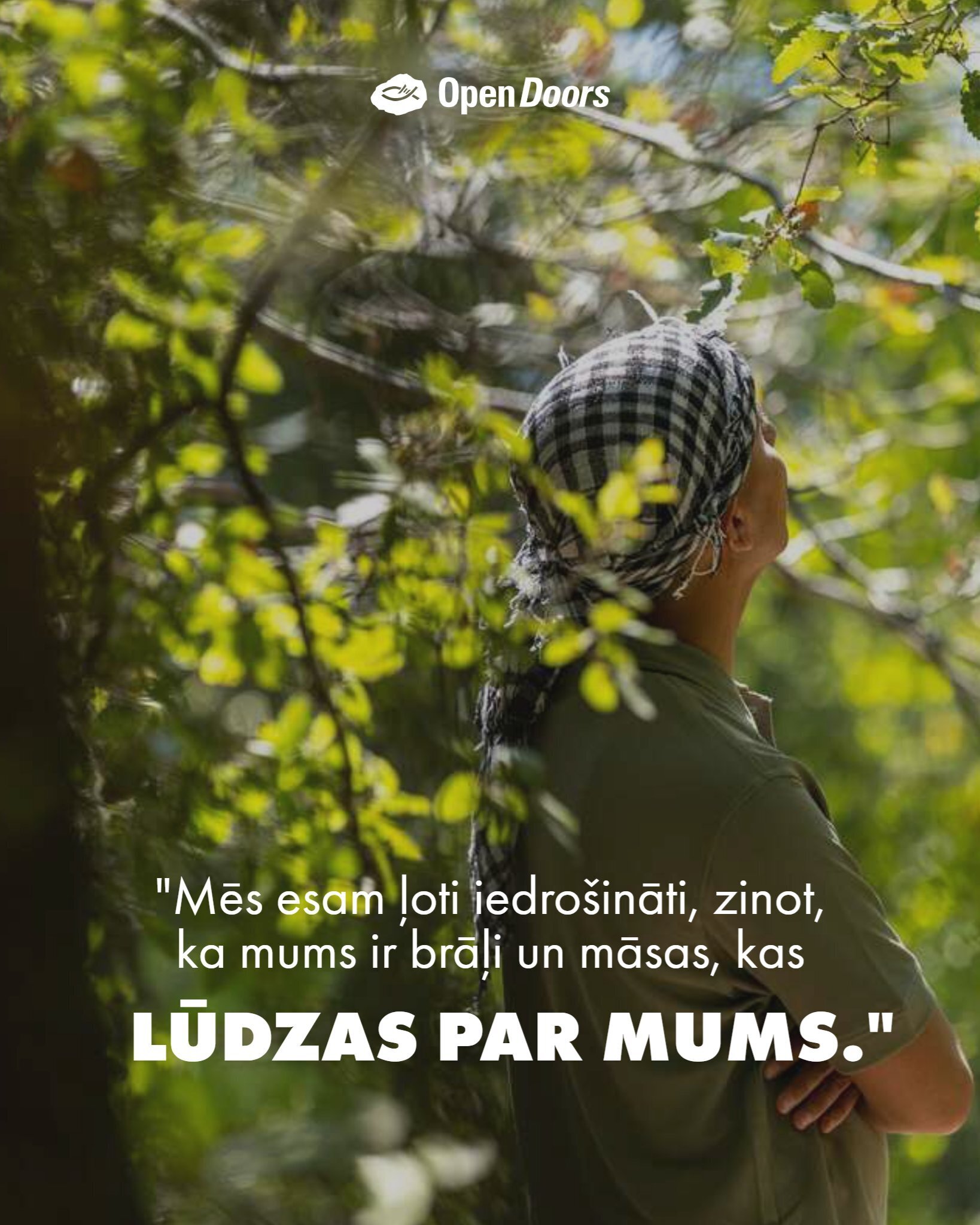 Zaids: “Jūsu atbalsts mūs stiprina.”