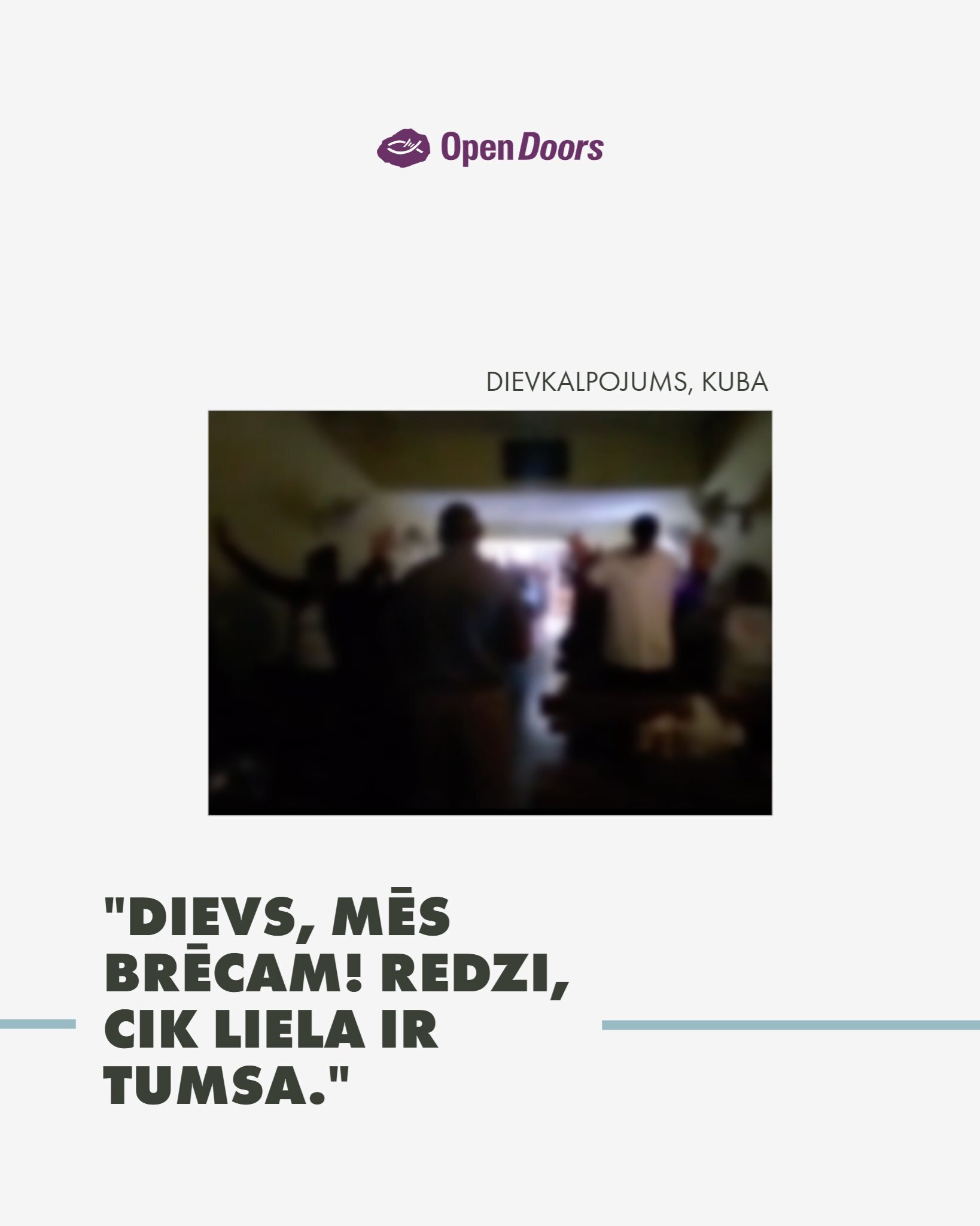 Kubas mācītāja lūgšana
