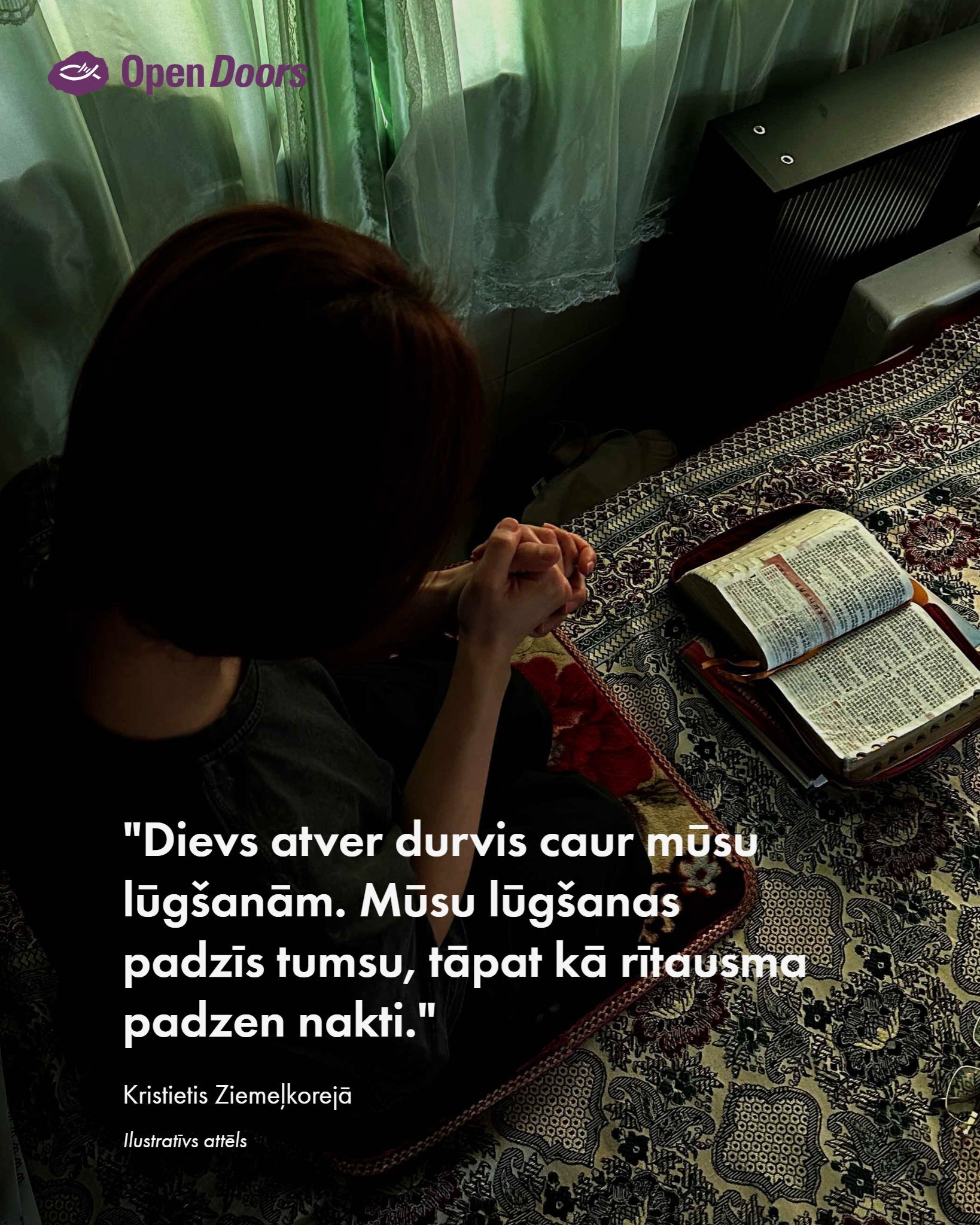 Lūgšana: Ziemeļkoreja