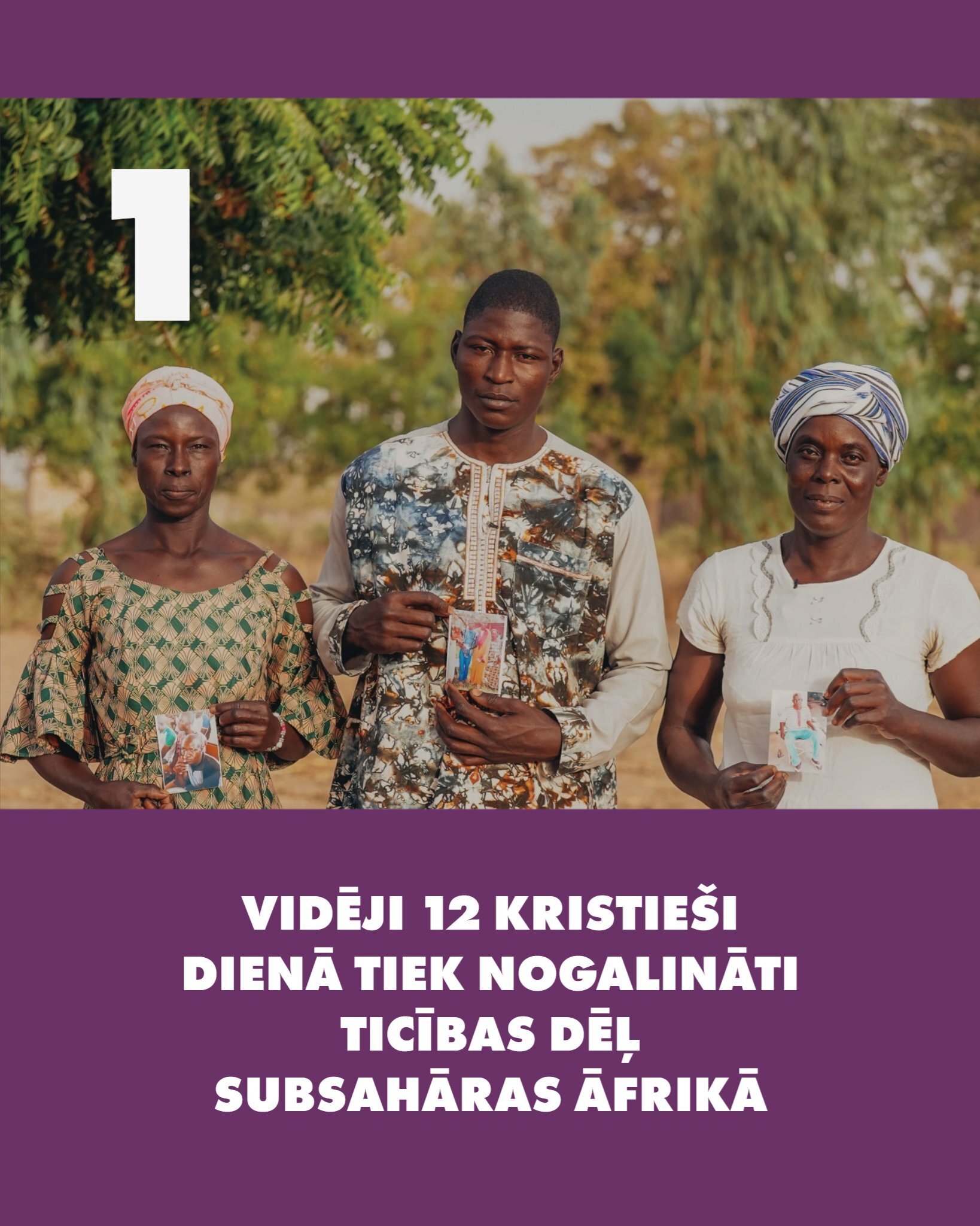 Pagājušajā gadā Subsahāras Āfrikā ticības dēļ tika nogalināti vismaz 4 491 kristietis
