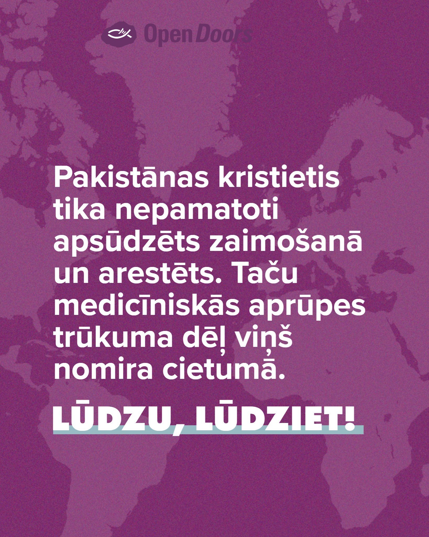 Pakistānas kristietis miris cietumā