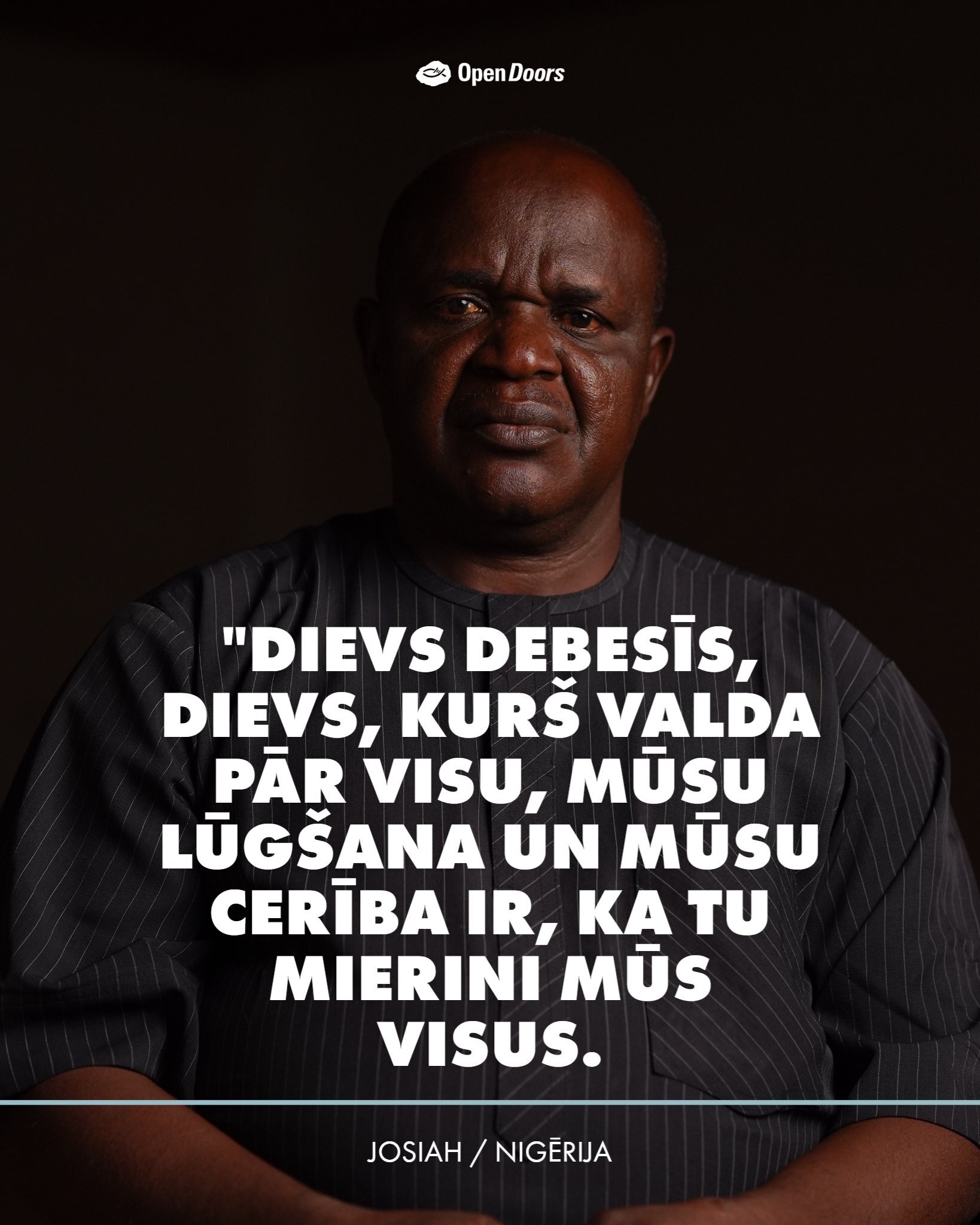 Mācītāja Josiah lūgšana par kristiešiem visā Subsahāras Āfrikā