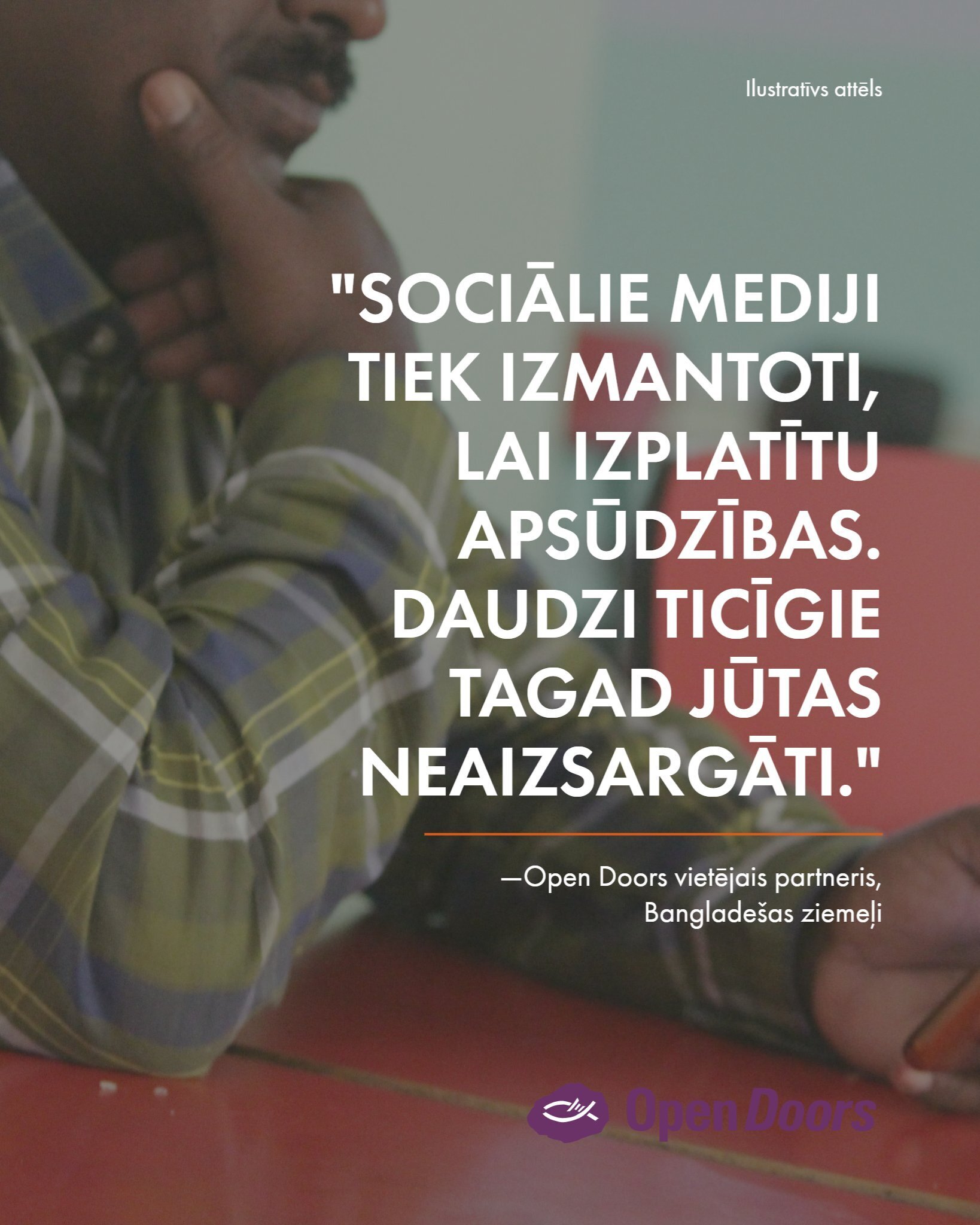 Sociālie mediji tiek izmantoti, lai izplatītu apsūdzības pret kristiešiem konvertītiem Bangladešā