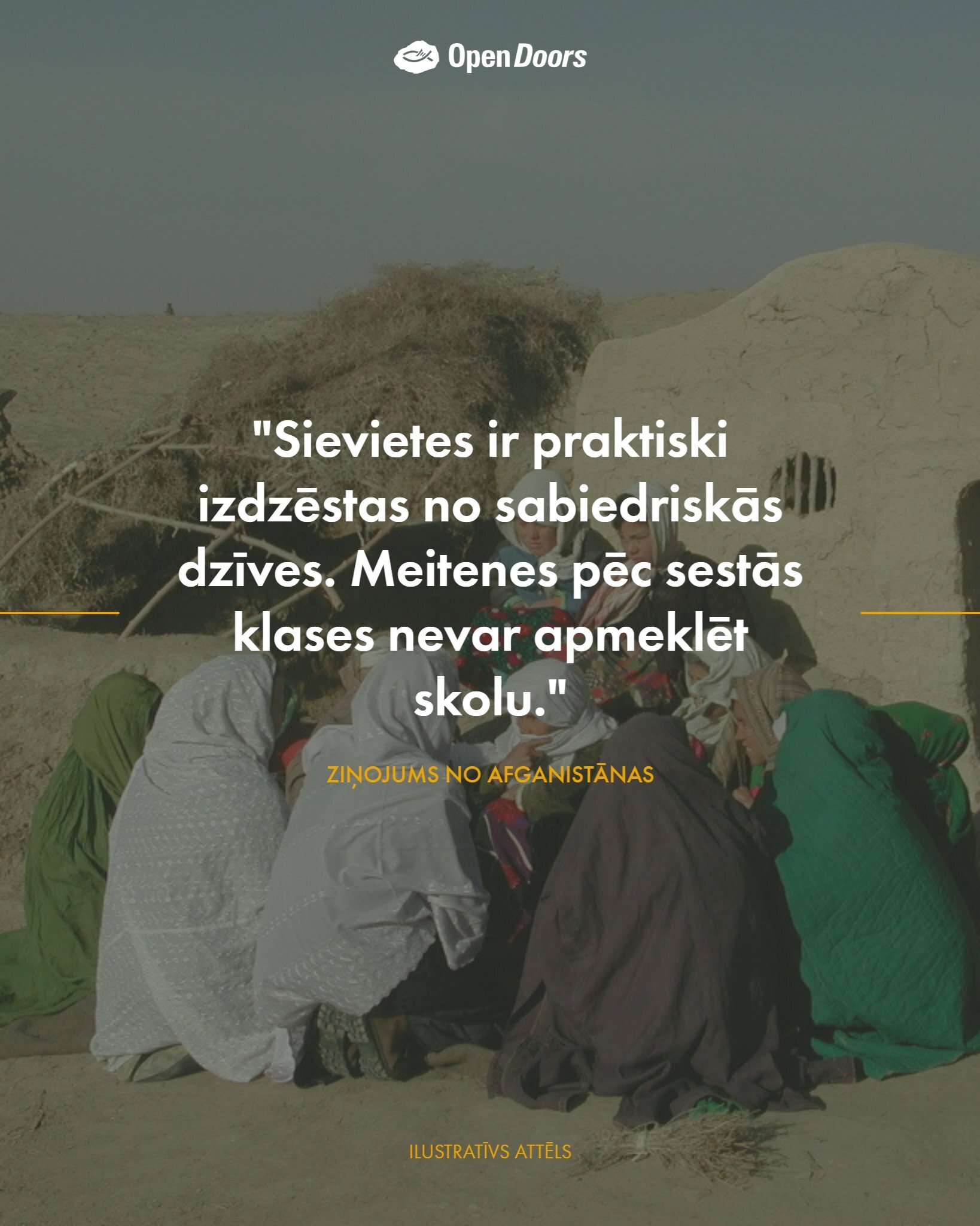 Ziņojums no Afganistānas