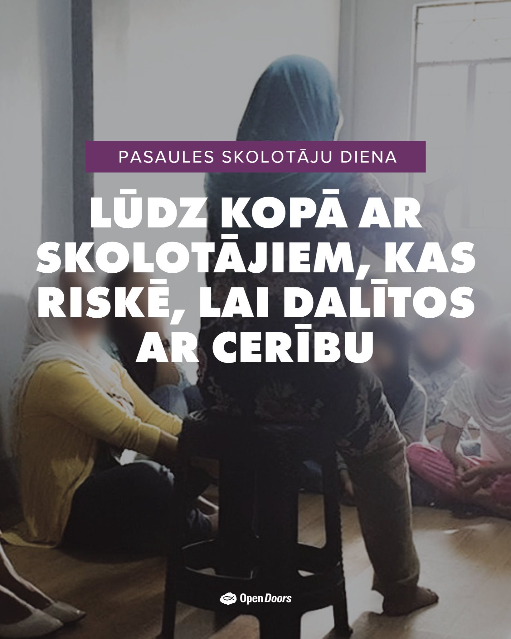 Skolotāji Filipīnās riskē ar visu, lai dalītos ar Jēzus cerību